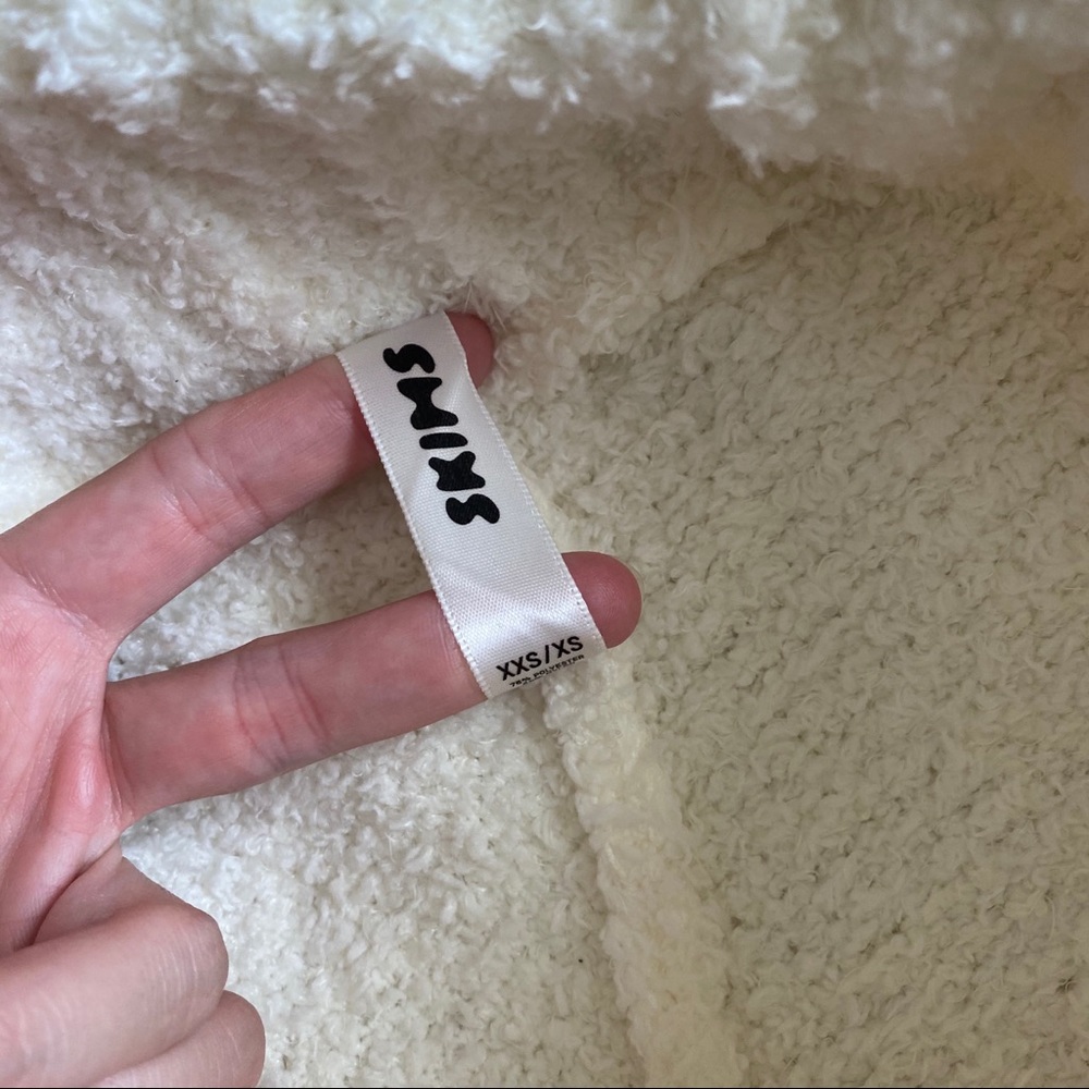 Skims cozy knit bone pants xxs xs collection - Picture 9 of 14